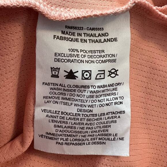 Nike Dri Fit blush pink women's size medium athletic jacket, athleisure #1381 - Picture 11 of 11